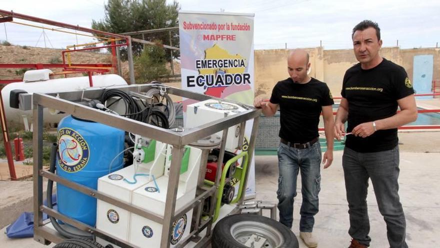 Bomberos en Acción piden ayuda para los refugiados sirios