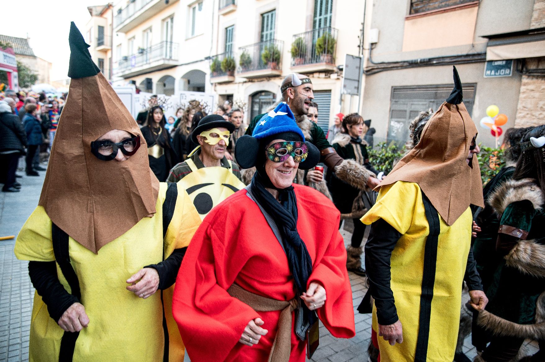 Busca't a les imatges de la rua de carnestoltes d'Avinyó