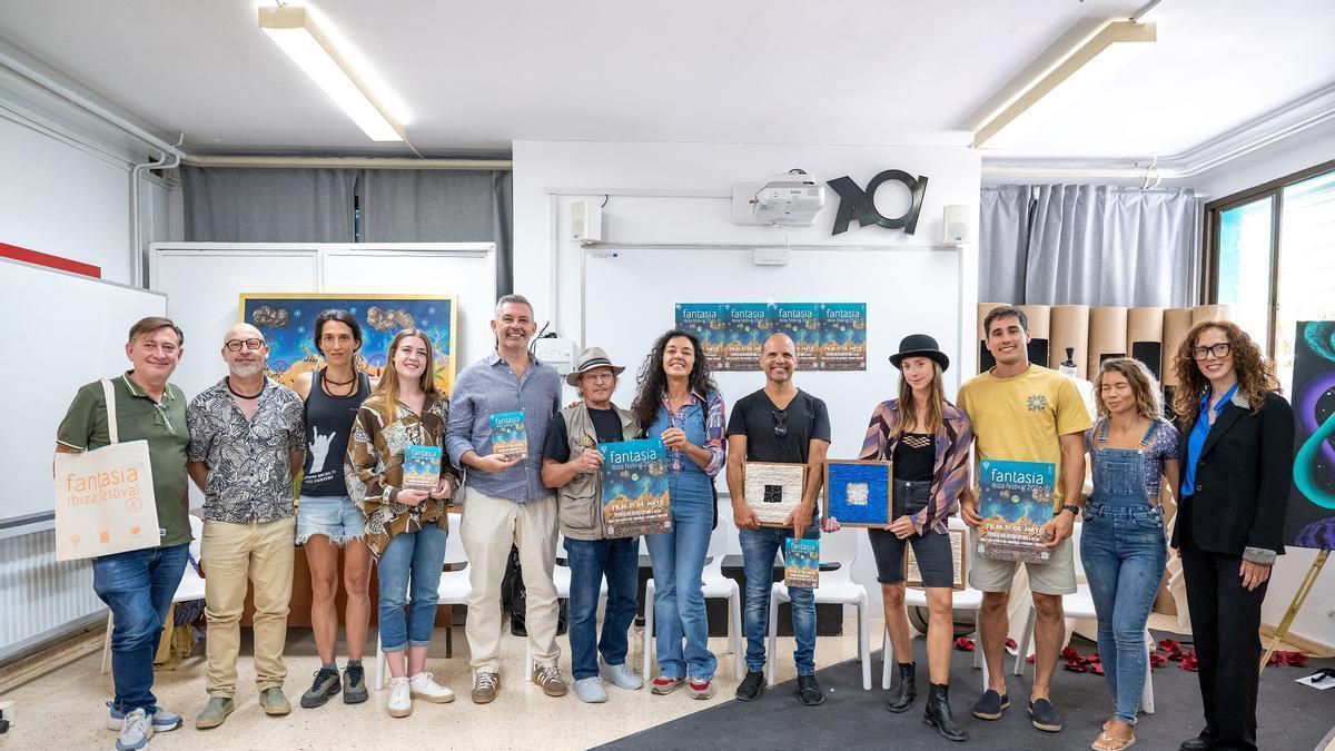 Presentación del Fantasía Ibiza Festival, ayer, en la Escola d'Art