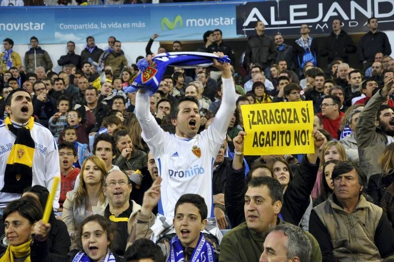 Fotogalería: El descenso a Segunda del Real Zaragoza