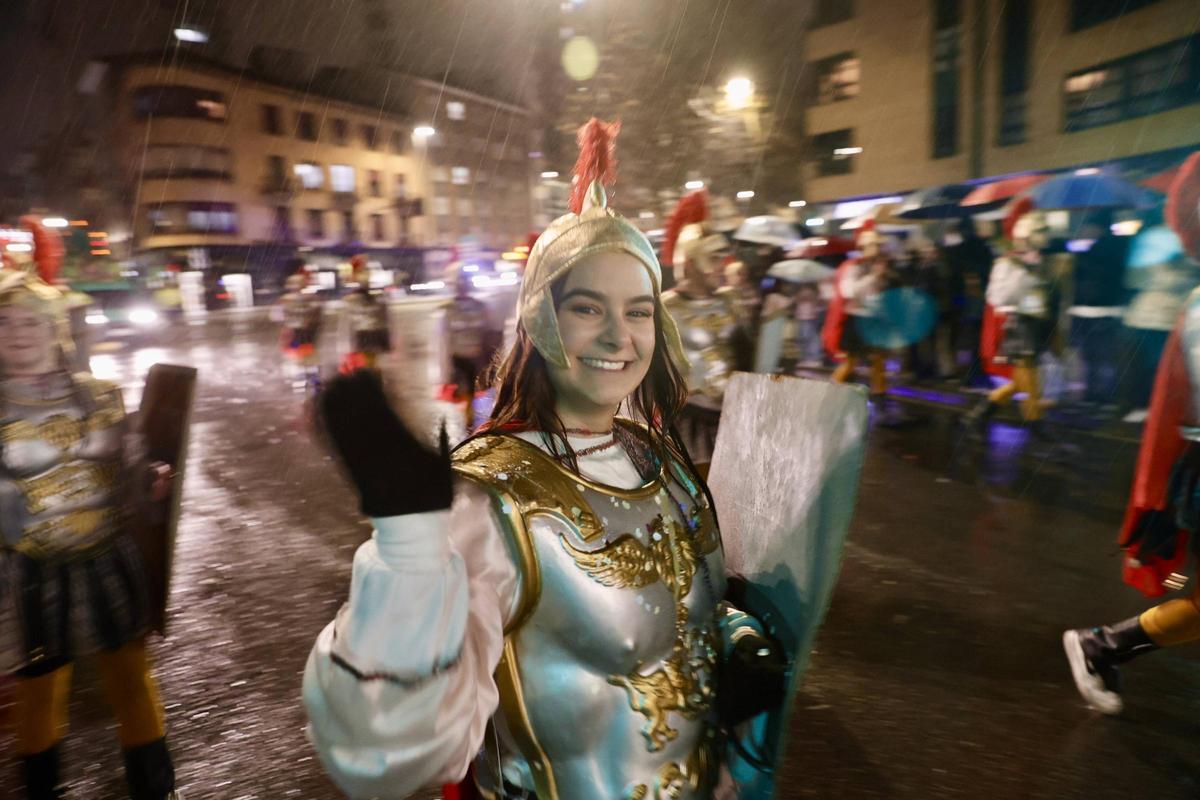La cabalgata de Reyes en la zona oeste de Gijón, en imágenes