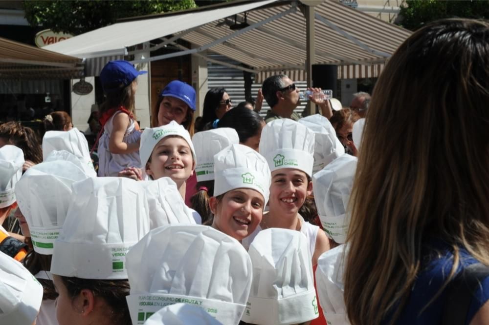 Más de 250 niños participan en el HuertaChef