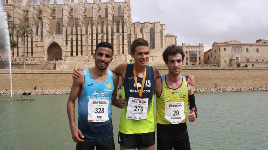 Tercera victoria consecutiva el esloveno Serjogins en la Mitja Marató Ciutat de Palma