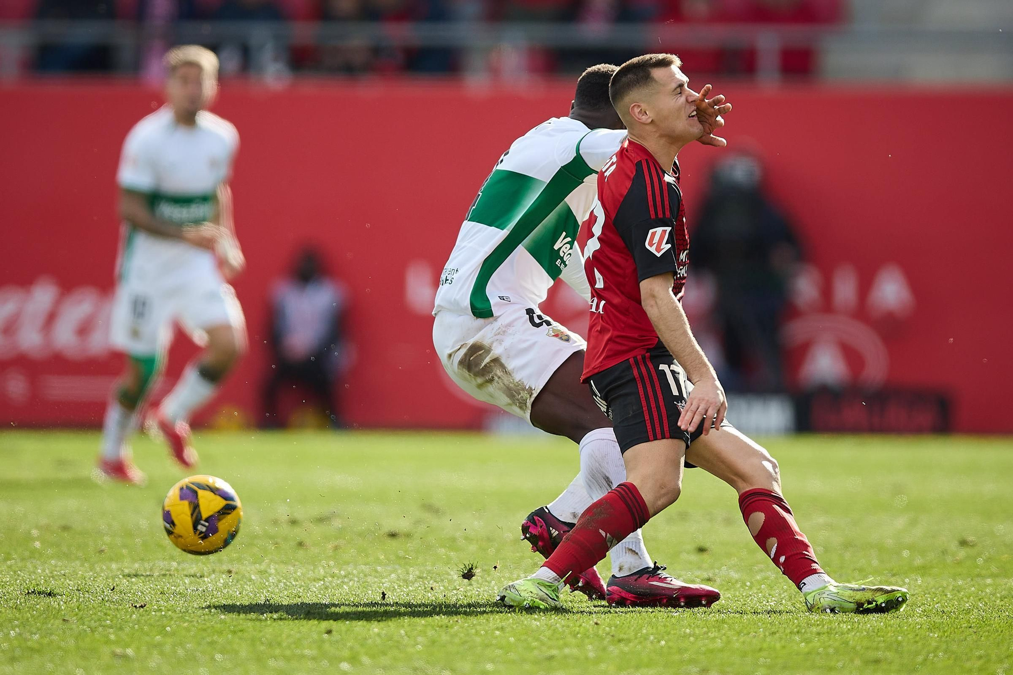 Las mejores imágenes del partido Mirandés - Elche CF