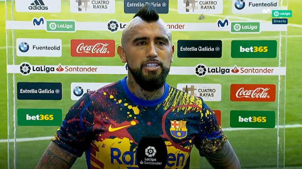 Arturo Vidal: Tenemos que mejorar y volver más concentrados tras el descanso