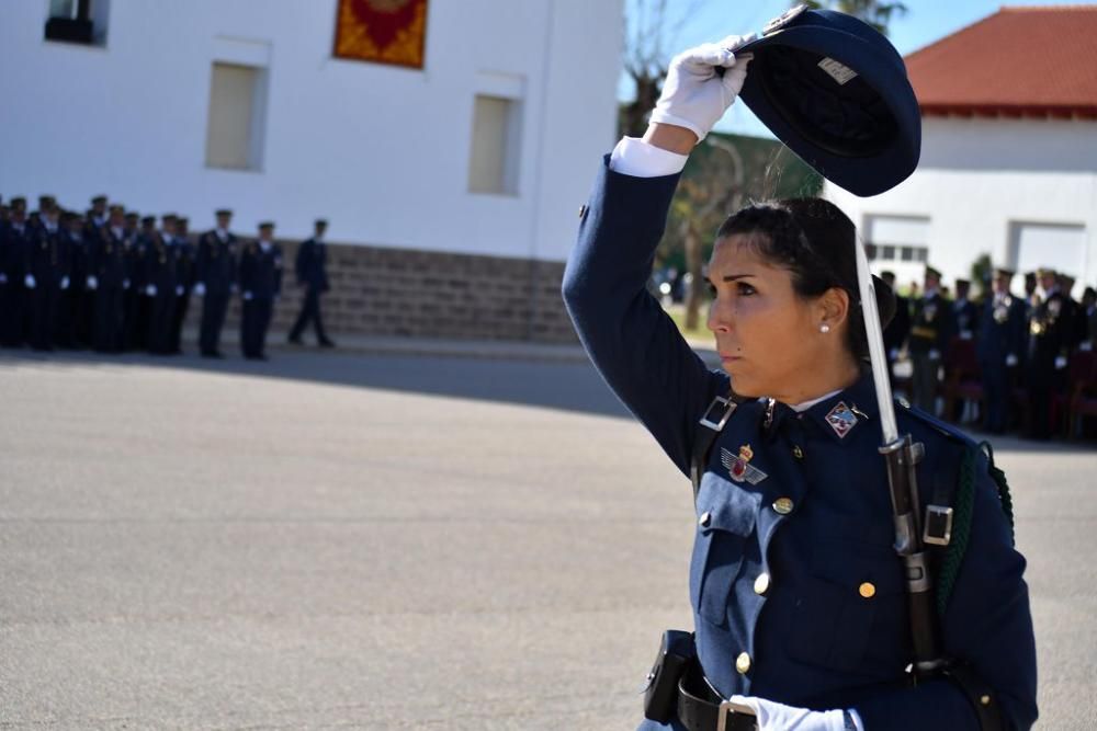 Acto de jura de bandera en la Academia General del Aire