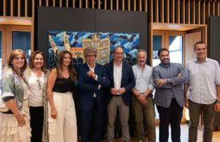 El artista Raúl Velloso expone en la Oliva