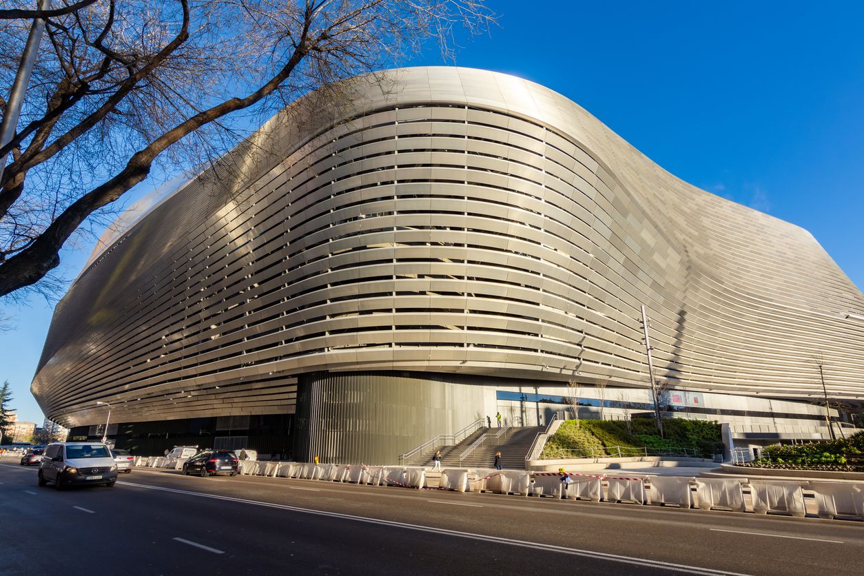 Estadio Santiago Bernabéu.