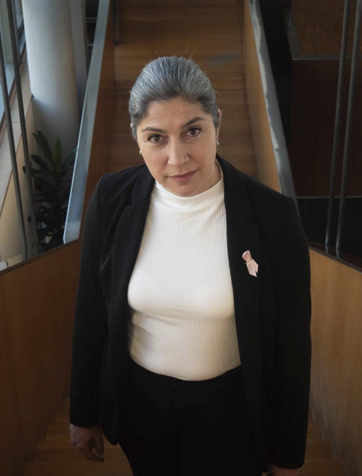 Dolores Hermelo (PP), en el Parlamento de Galicia. | FDV