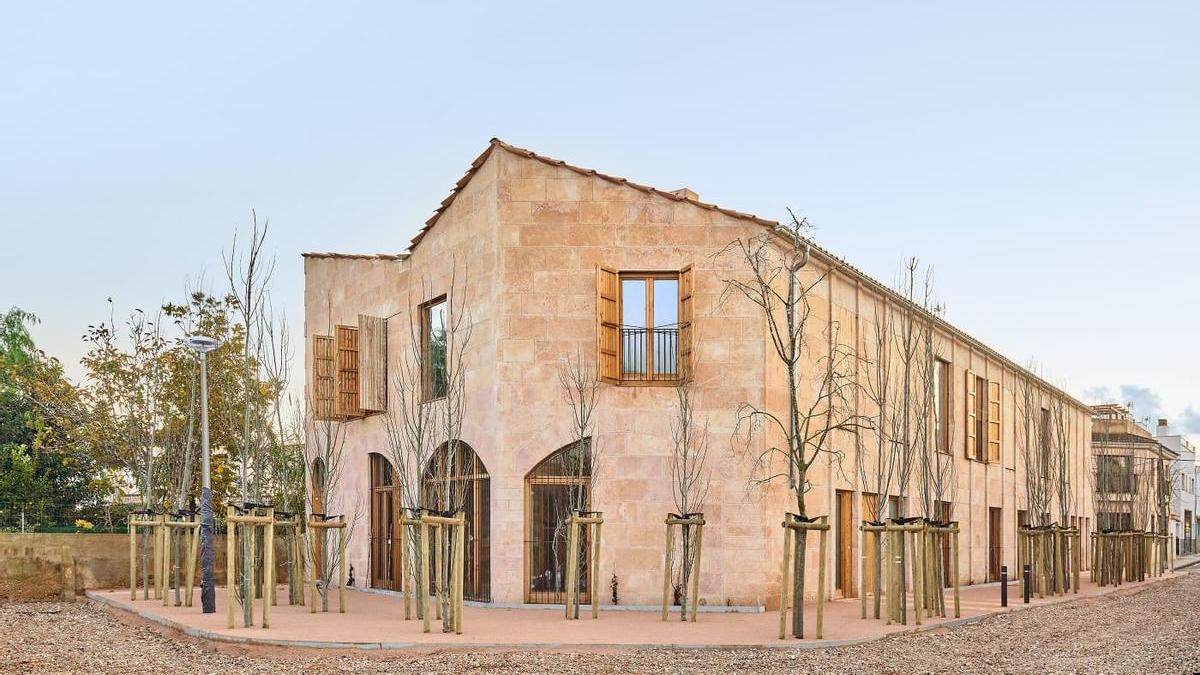Dieses Gebäude mit acht Sozialwohnungen in Palma ist bereits bezogen.