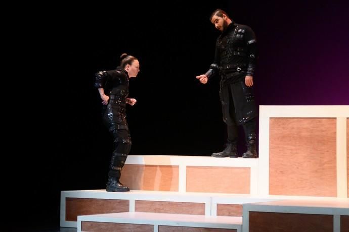 Presentación del montaje ?El crimen de la calle Fuencarral' con el director del montaje, Mario Vega, y los actores protagonistas Marta Viera, Ruth Sánchez, Efraín Martín y Abraham Santacruz.  | 04/10/2019 | Fotógrafo: Tony Hernández