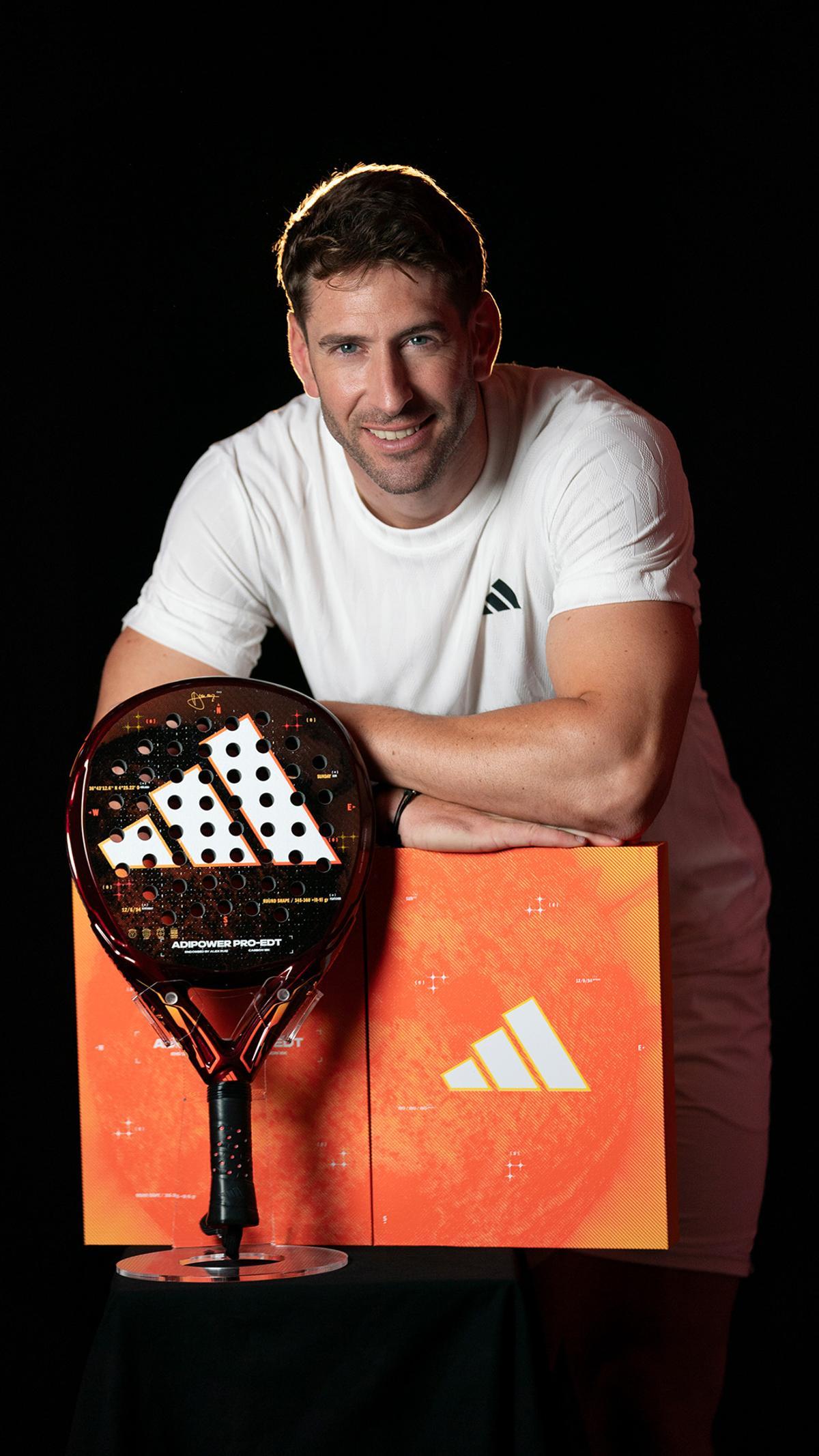 Álex Ruiz, feliz con su nueva pàla PRO-EDT