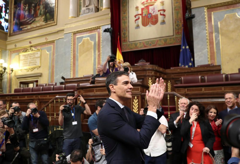 Segona jornada del debat de la moció de censura a Rajoy