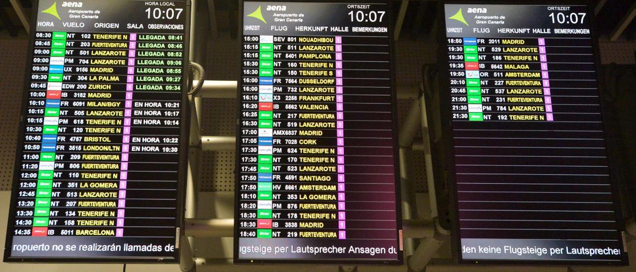 Los aeropuertos se desperezan: el inicio del verano cuadruplica los pasajeros