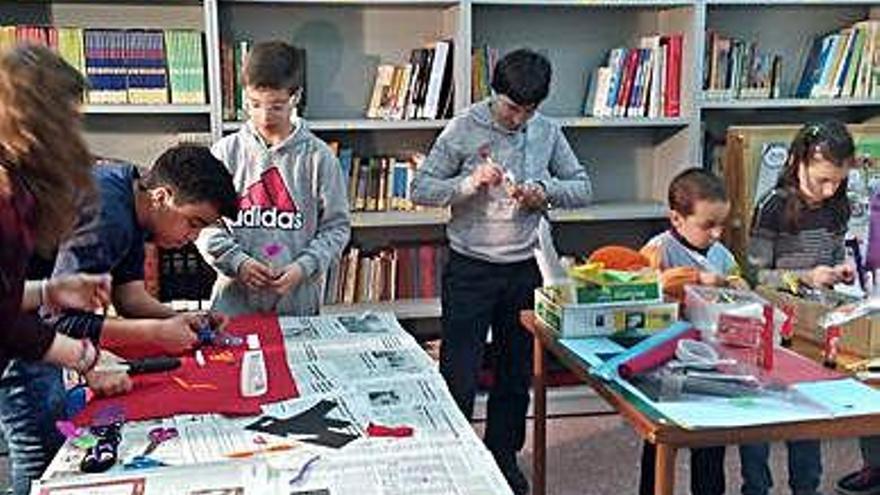 Una pasada actividad realizada en el colegio de Burganes.