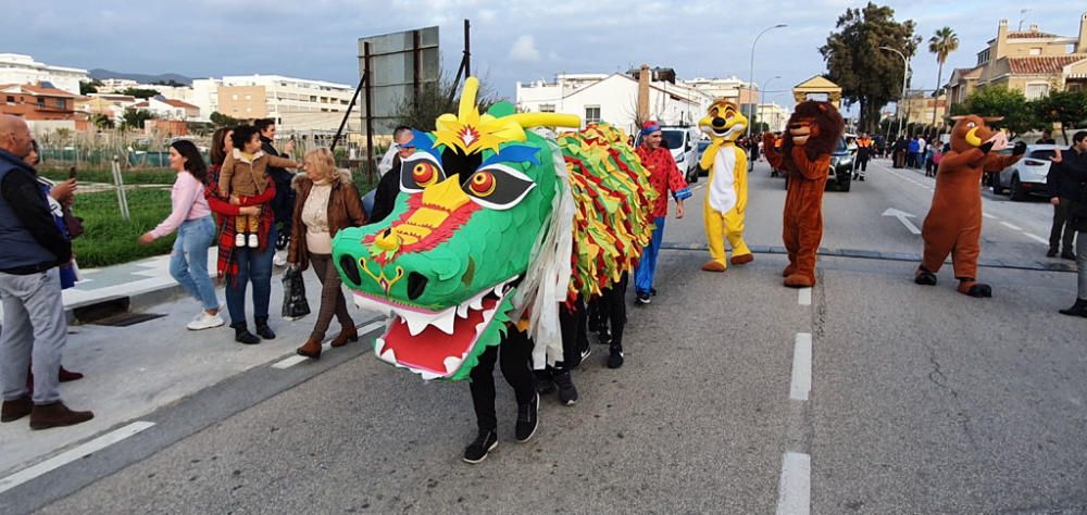 Los Reyes Magos recorren el litoral malagueño