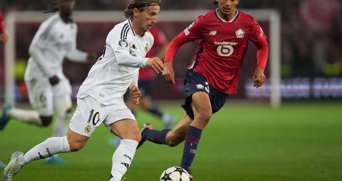 Modric, el jugador más creativo de la medular del Real Madrid