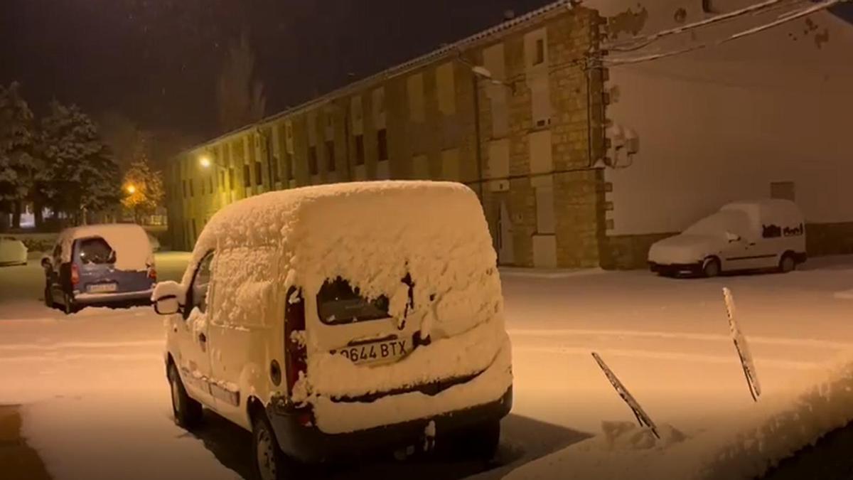 Nieve en Vilafranca
