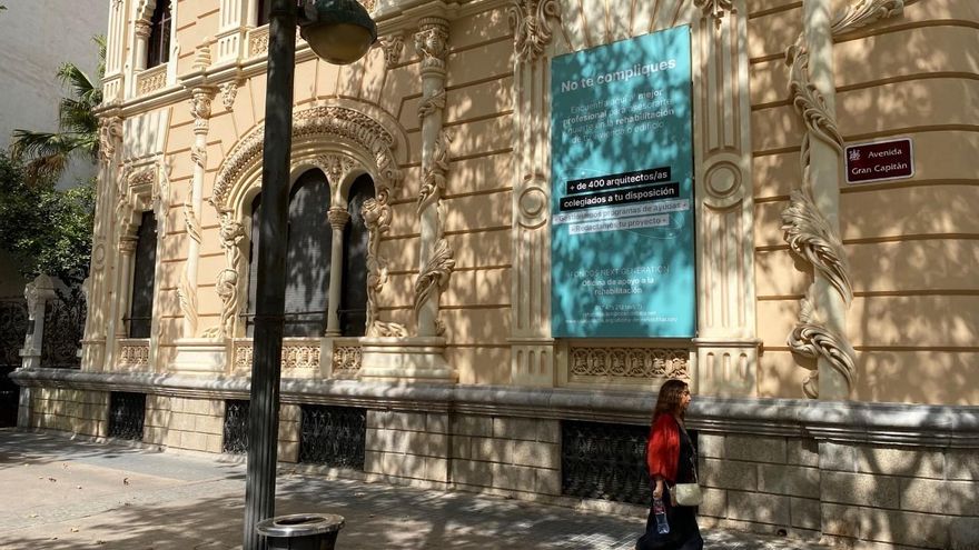La oficina de rehabilitación del Colegio de Arquitectos canaliza ayudas para más de 1.700 viviendas