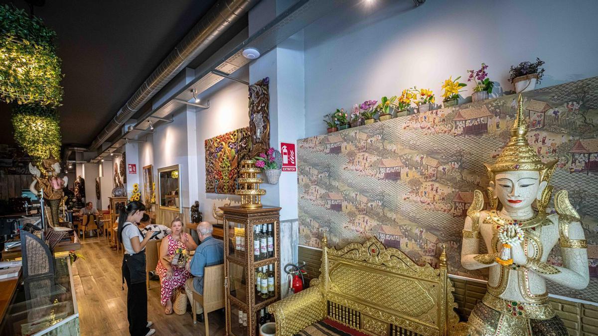 Restaurante Thai Zap, de propietarios tailandeses, en Barcelona.