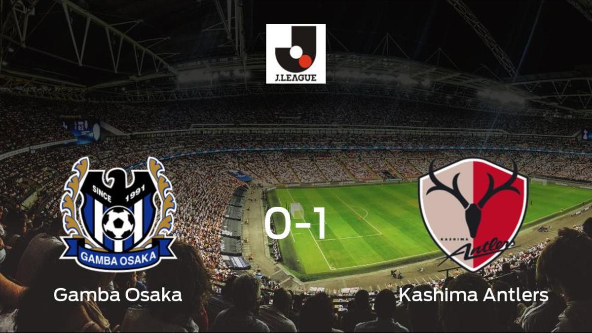 El Kashima Antlers se lleva los tres puntos ante el Gamba Osaka (0-1)