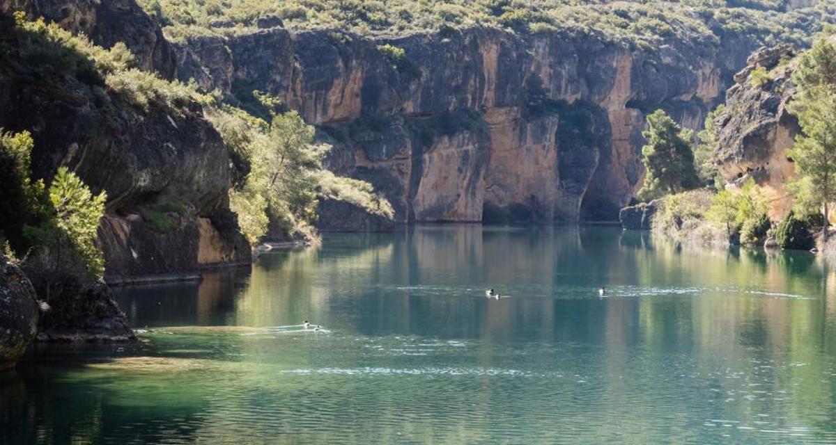 Estas son las preciosas vistas al río durante la ruta.