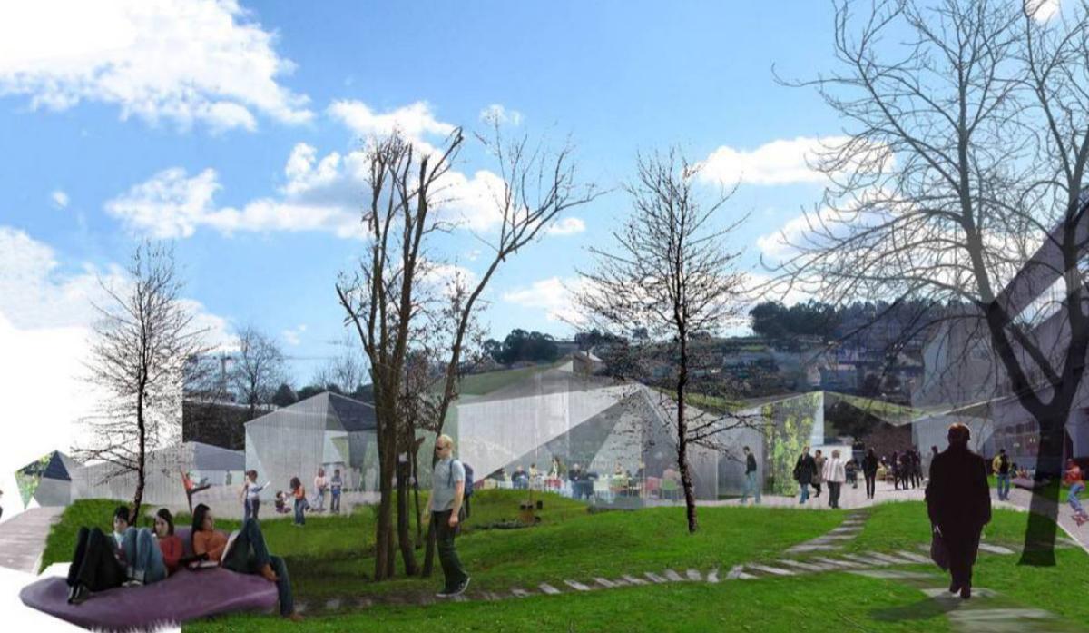 Pabellones EES del campus didáctico.