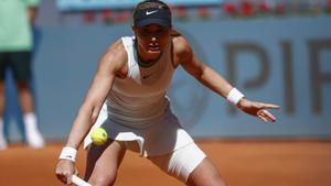 La tenista española Paula Badosa, en el Mutua Madrid Open 2024.