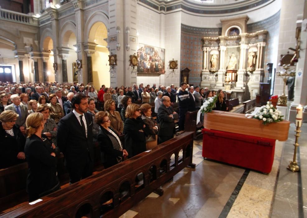 Funeral por Luis Fernández Villa, padre de Pedro Luis Fernández, presidente de la FADE