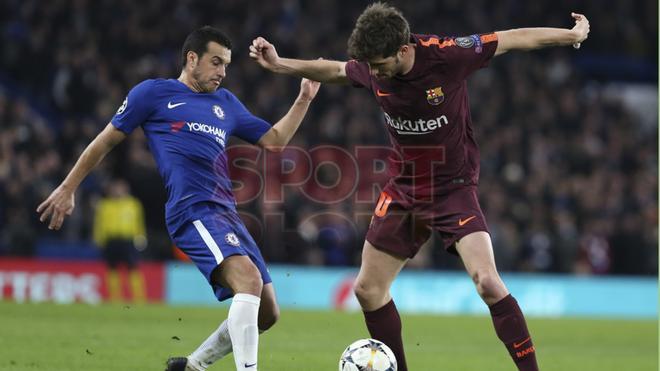 Chelsea, 1 - FC Barcelona, 1