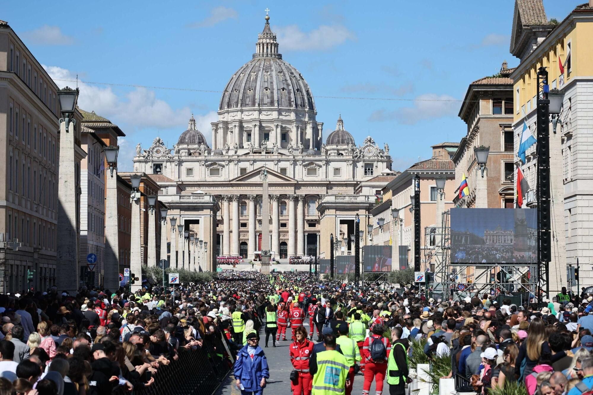 El funeral del papa Francesc, en imatges
