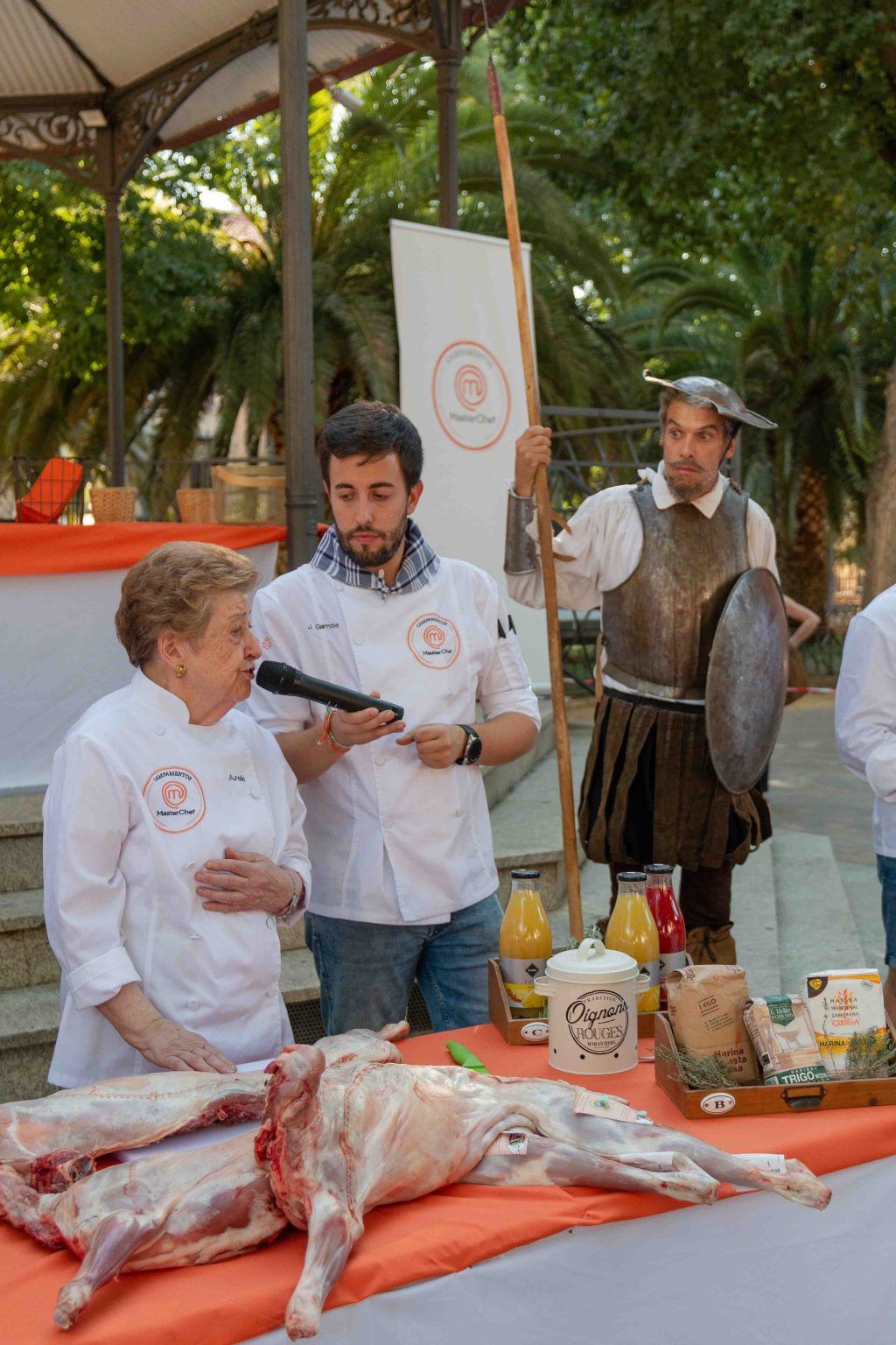 GALERÍA | Campamentos MasterChef con Aurelia, Garrote y alimentos de Zamora