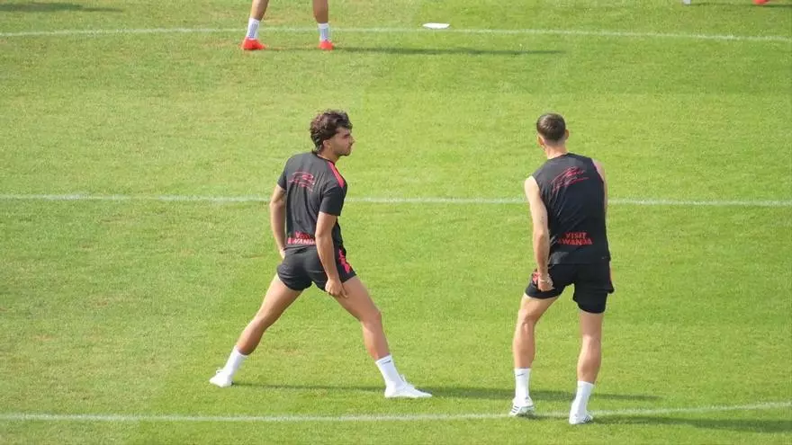 El primer entrenamiento de Ferran Torres con el PSG