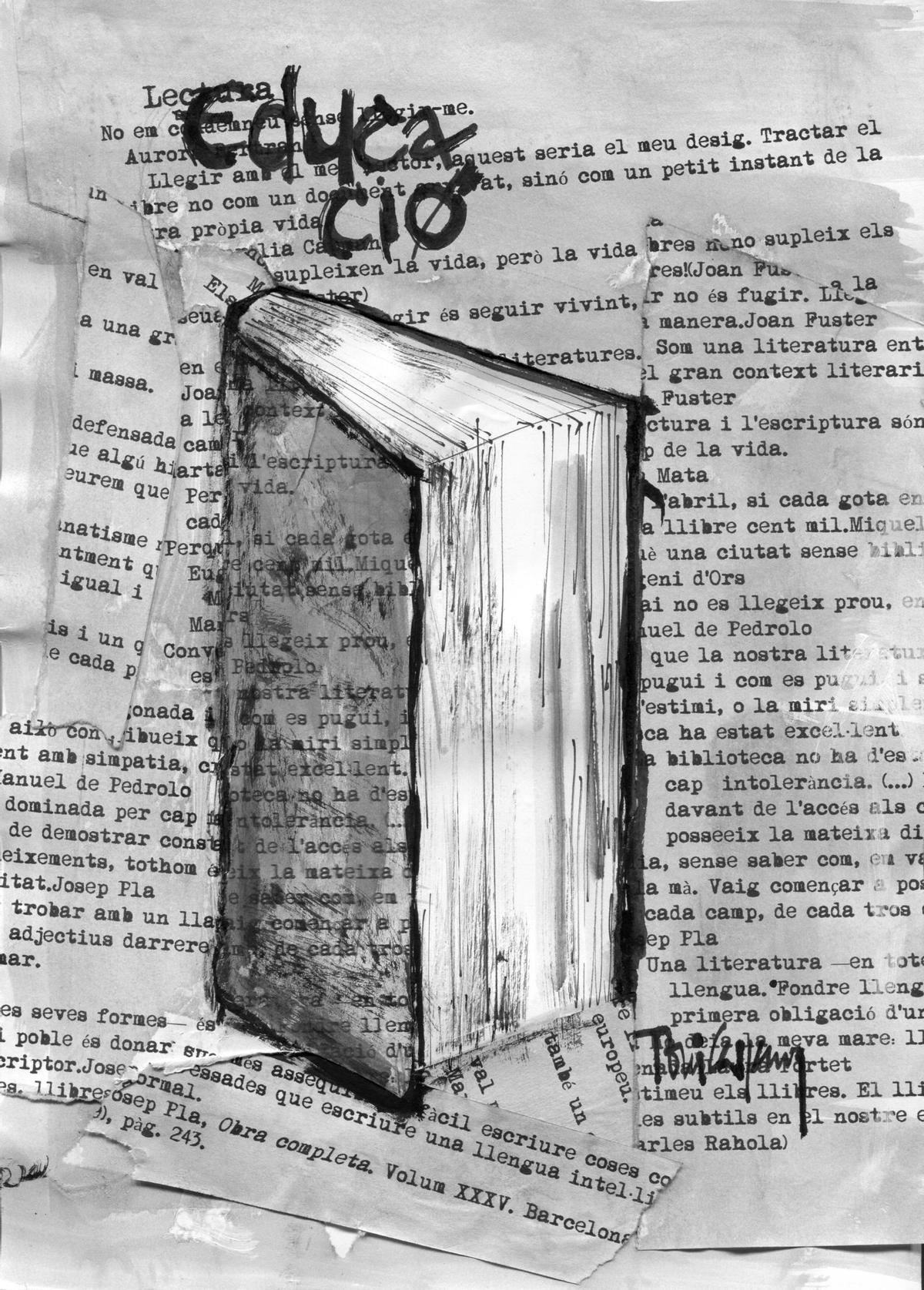 Una de les il·lustracions de Toni Casany.