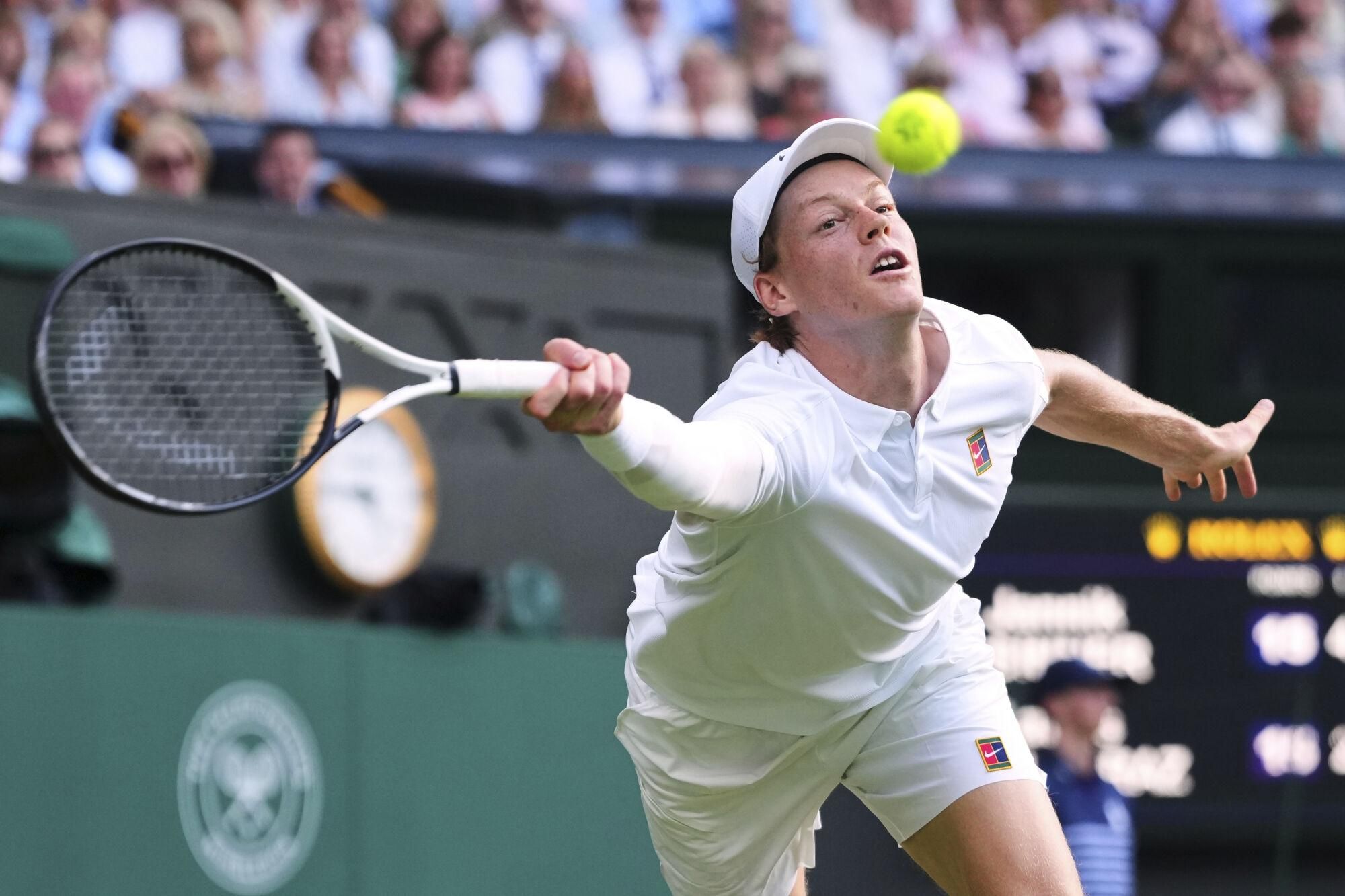 Final de Wimbledon: Jannik Sinner - Carlos Alcaraz.