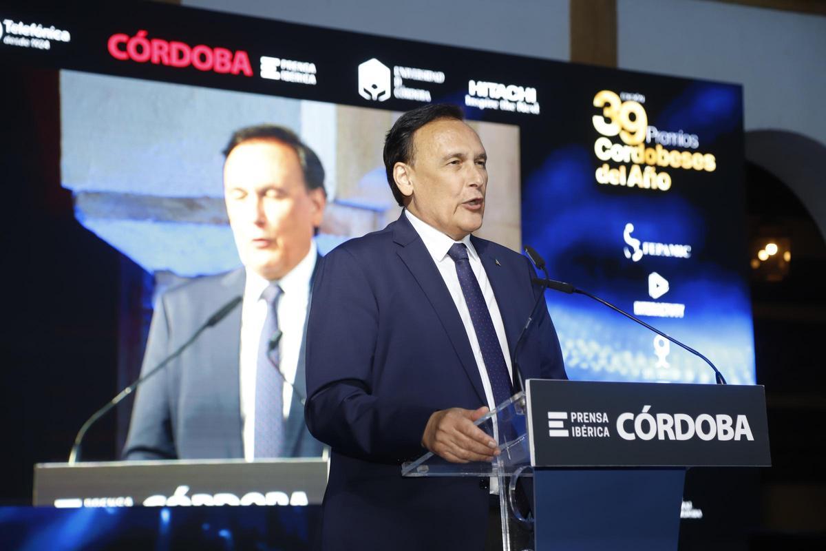 El consejero de Universidad, Investigación e Innovación de la Junta de Andalucía, José Carlos Gómez Villamandos.