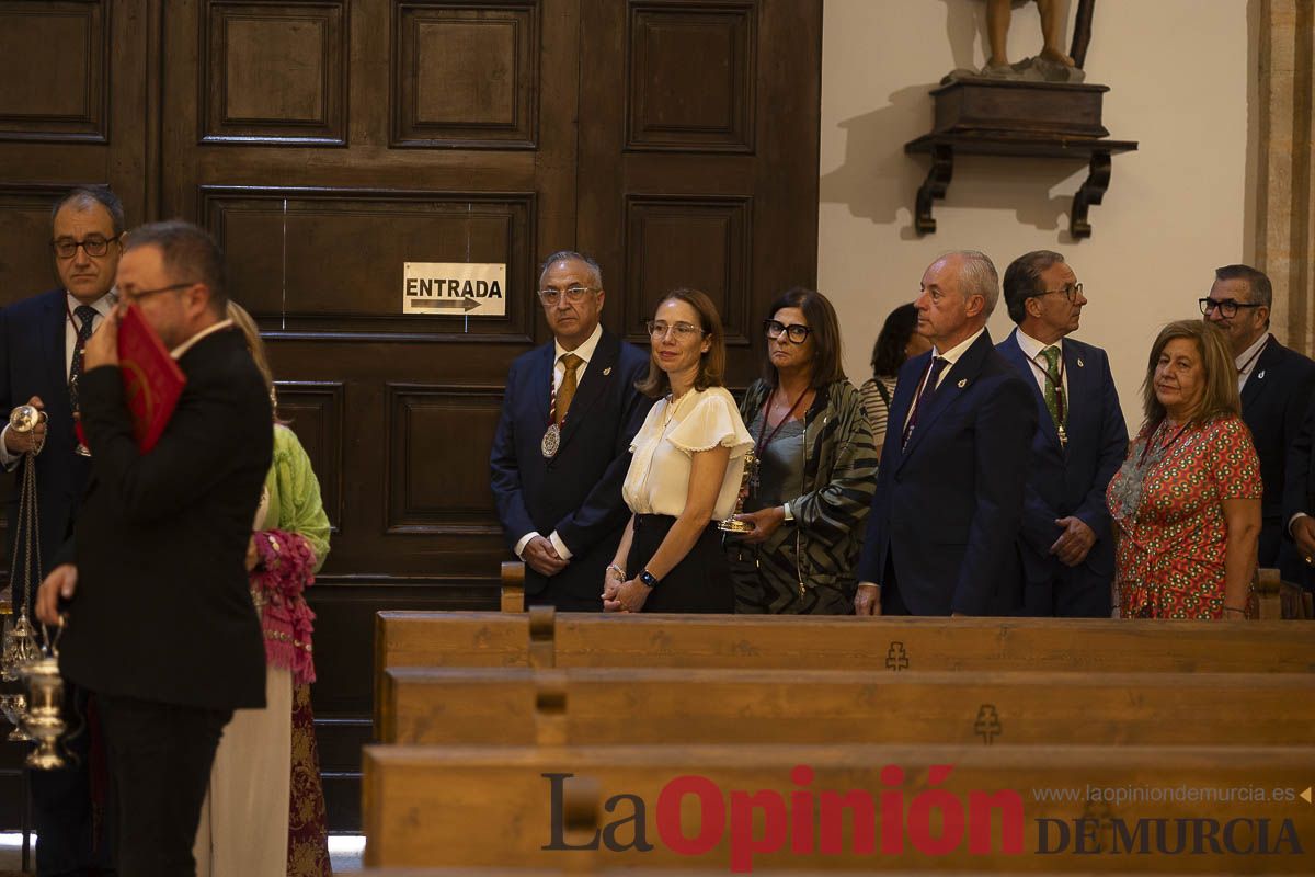 Bendición de la naturaleza con la Vera Cruz de Caravaca