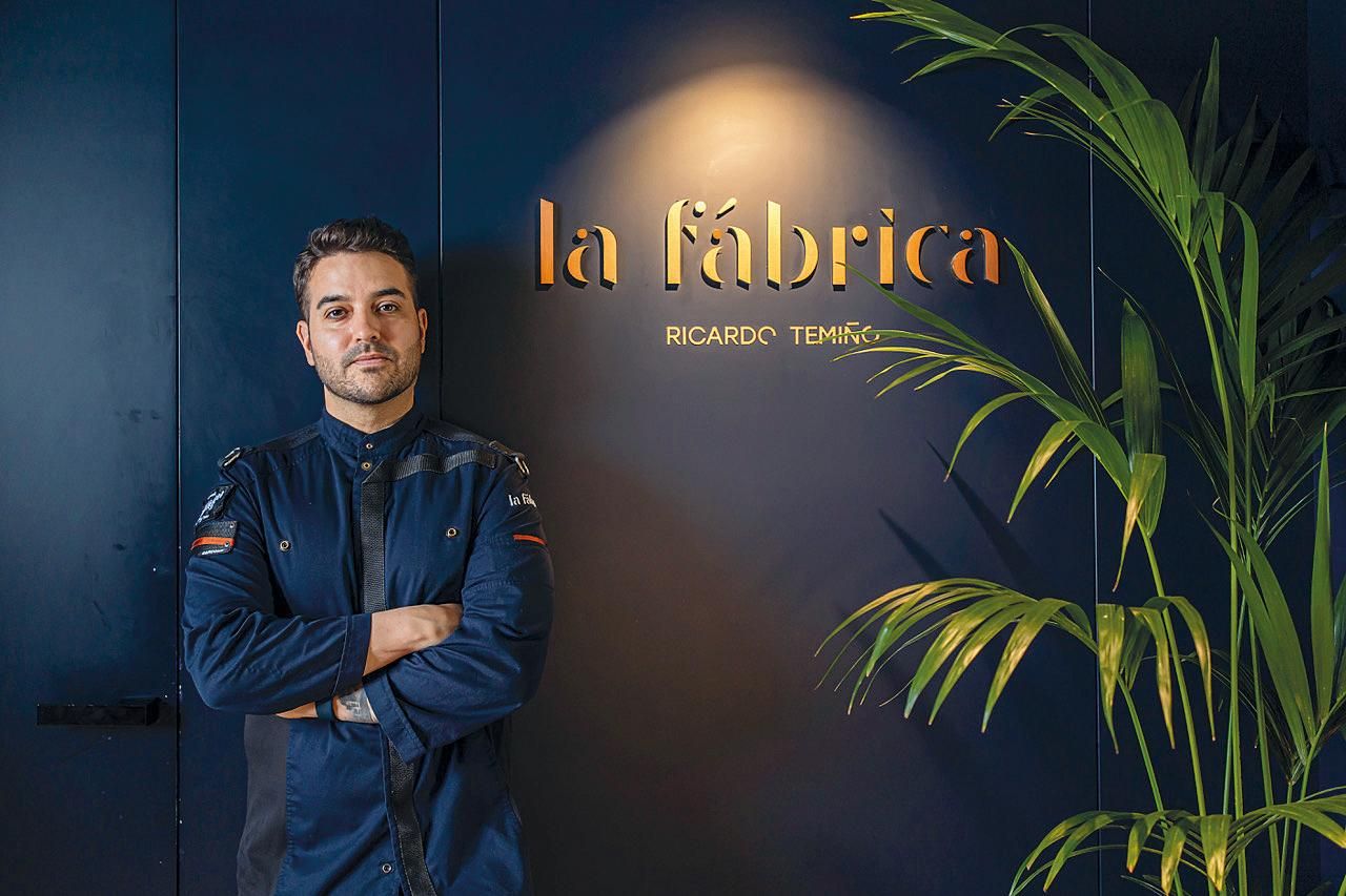 Ricardo Temiño, chef de La Fábrica