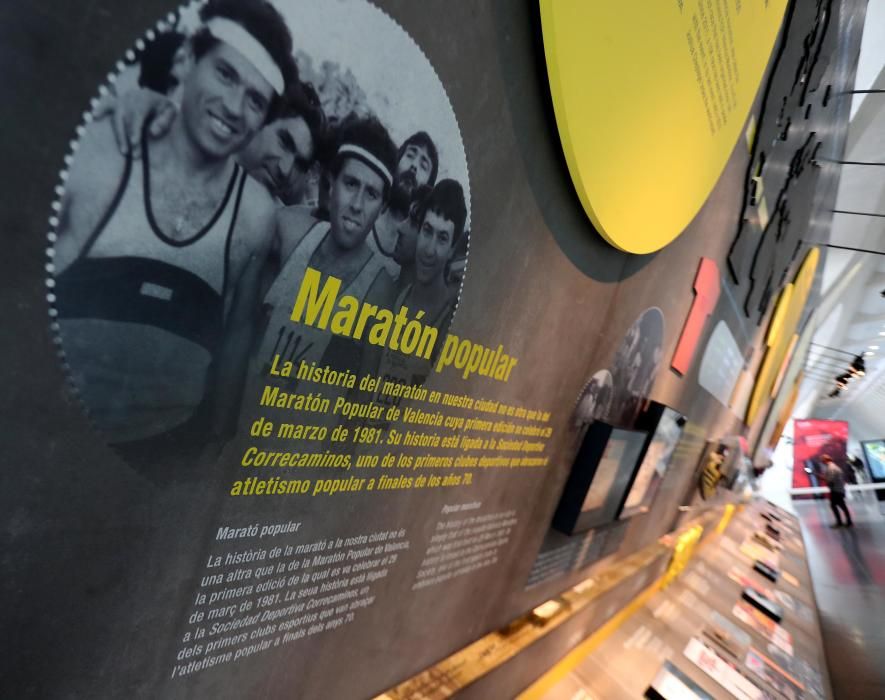 Exposición 40 aniversario del Maratón de Valencia