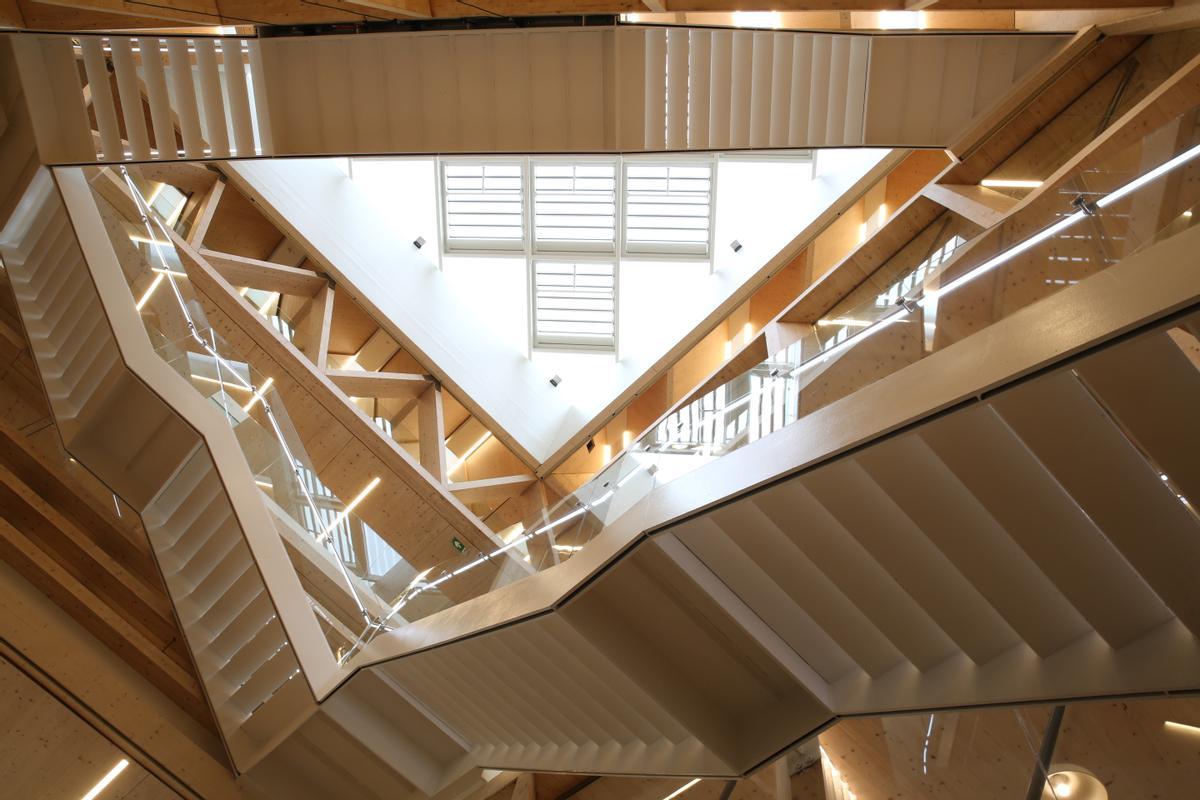 La nueva biblioteca García Márquez, en Sant Martí de Provençals, en un edificio espectacular