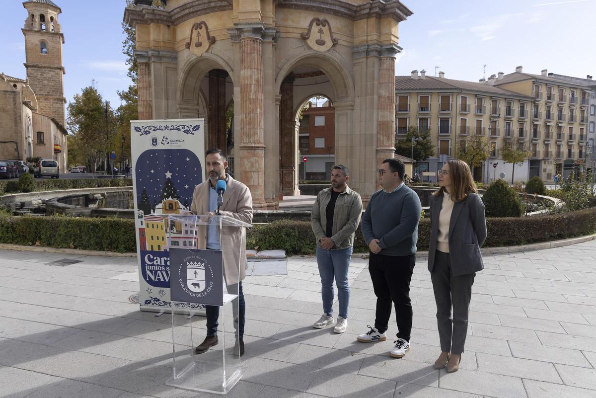 Presentacion de la programacion de Navidad en Caravaca