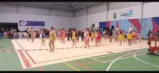 La gimnasia rítmica debuta con torneo propio en Cabrales