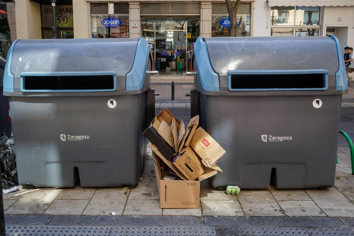 Dejar bolsas junto al contenedor genera malos olores, suciedad y riesgo de plagas.