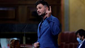 Rufián: «També va dir que mai hi hauria indults, així que doni’ns temps»