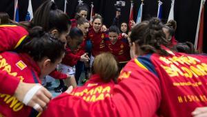 09/12/2019 La selecciÃ³n espaÃ±ola femenina de balonmano Guerreras en el Mundial de JapÃ³n