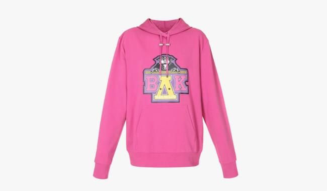 Sudadera con capucha fucsia de Balmain x Beyoncé
