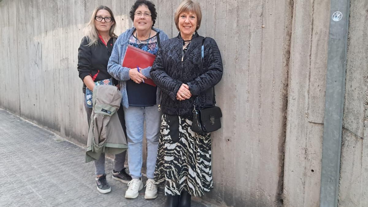 Cristina Agache, Maria Josep Bover i Montse Prat