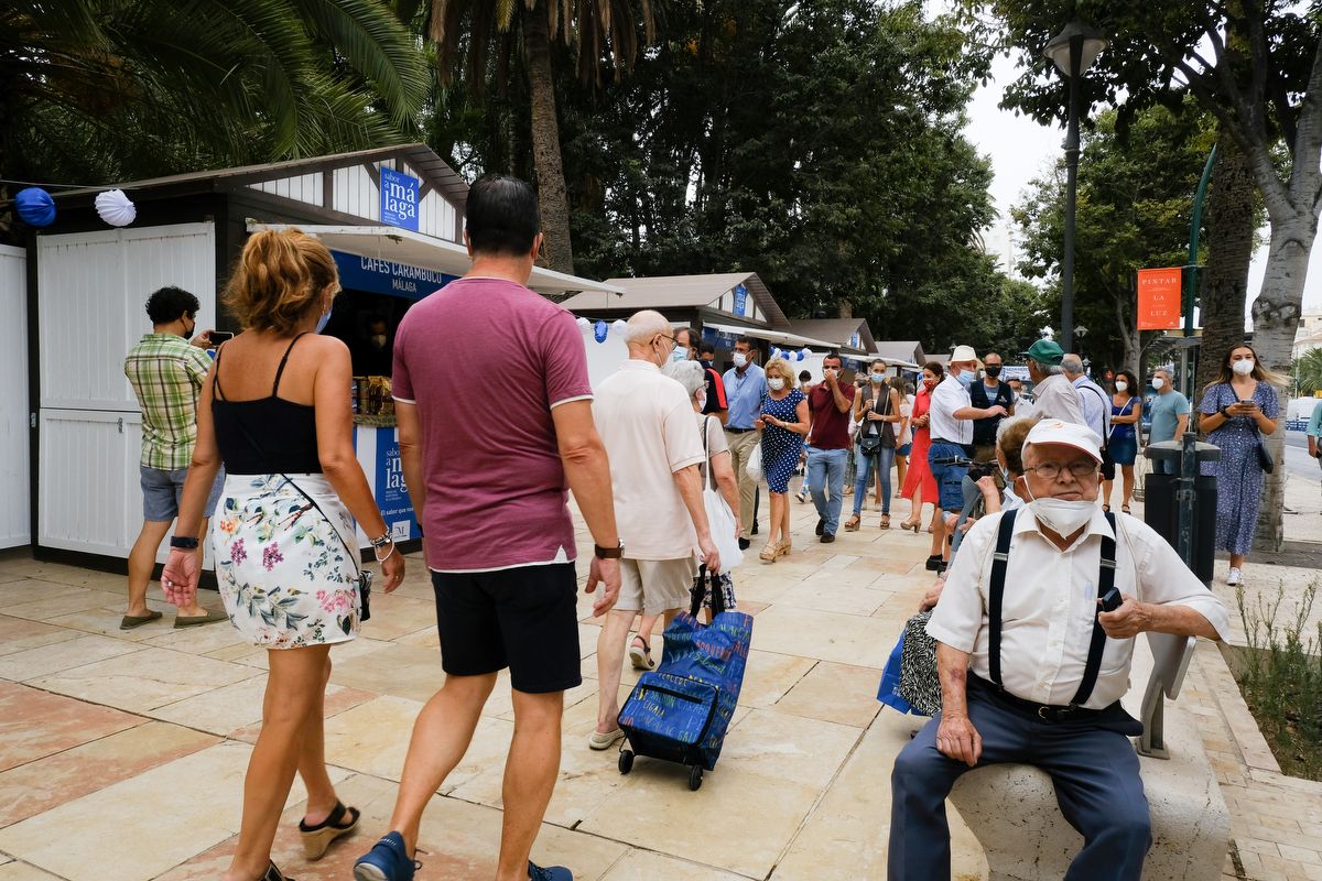 Inauguración del Gran Mercado Sabor a Málaga en el Parque