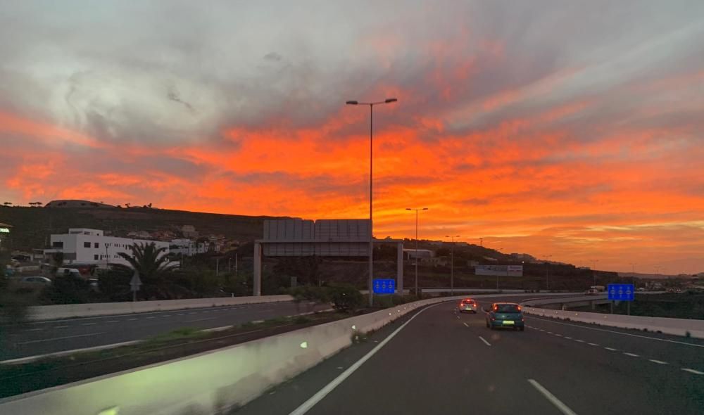 Atardecer en Gran Canaria (02/01/2020)