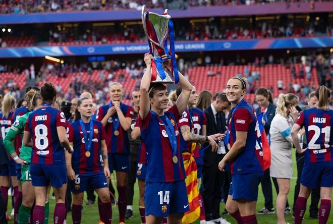 FC Barcelona – Olympique Lyon, la final de la Champions League femenina, en imágenes